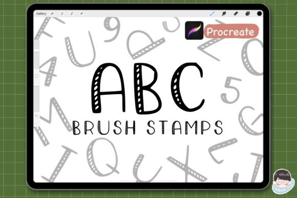 ABC Brush Procreate Stamps: The Ultimate Tool for Digital Lettering and Design