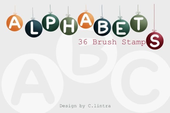 Alphabet Brush Stamp for Procreate: A Strategic Asset for Digital Creators