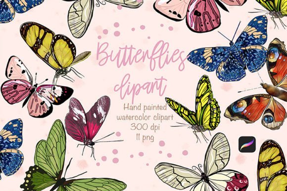 Butterflies Clipart Watercolor: A Practical Guide to Hand-Painted Digital Assets