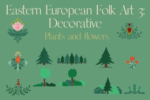 East European Folk Art Procreate Bundle