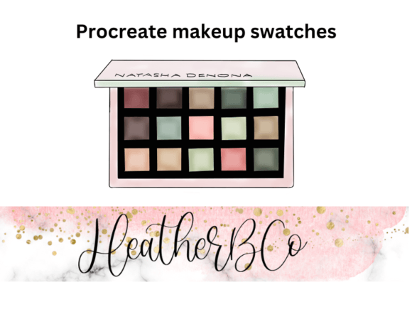 Procreate Designer Makeup Palette Swatch: Elevating Digital Artistry