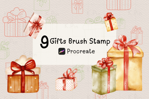 Unlocking Creative Potential with the 9 Brush Stamp Procreate Gift Box