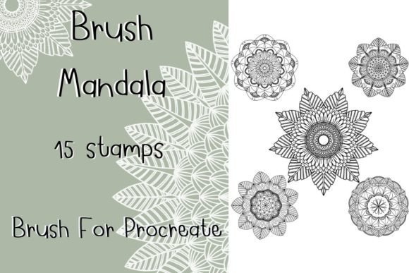Unlocking Creativity with Mandala Brush 15 Stamps